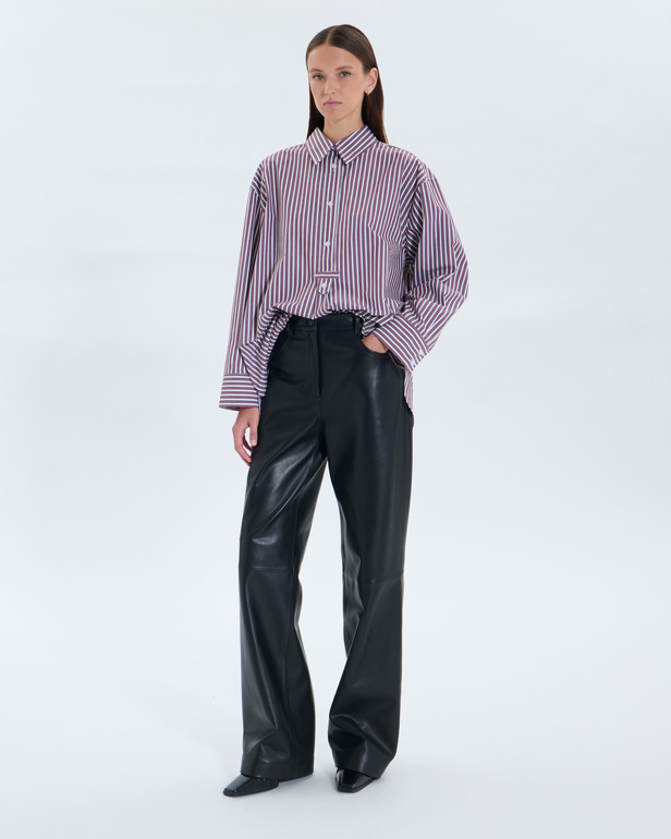 Chemise Casablanca Chemise Casablanca grenat ZAPA
