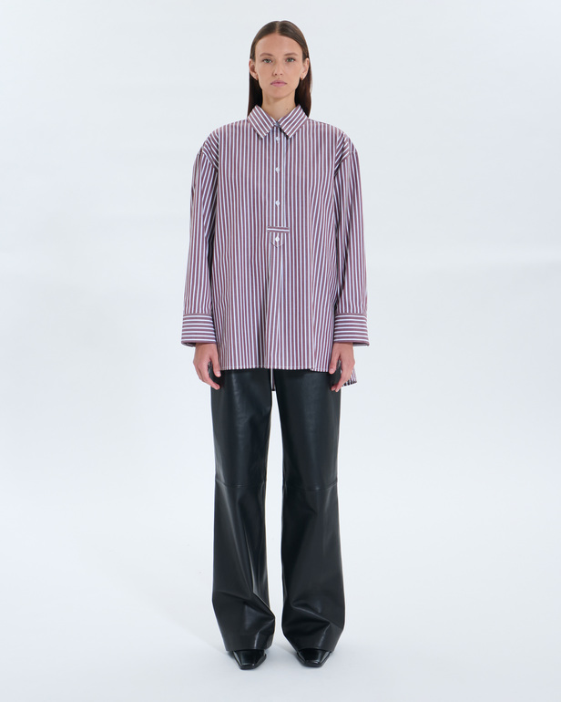 Chemise Casablanca Chemise Casablanca grenat ZAPA