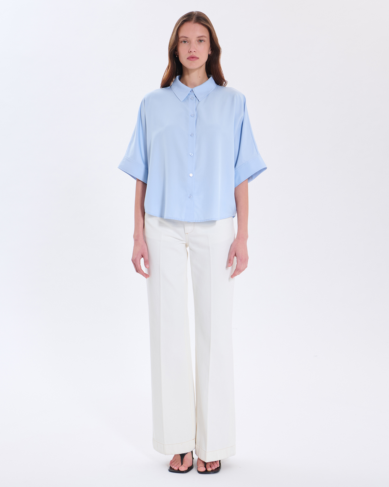 Chemise Cleophee Chemise bleu ciel ZAPA