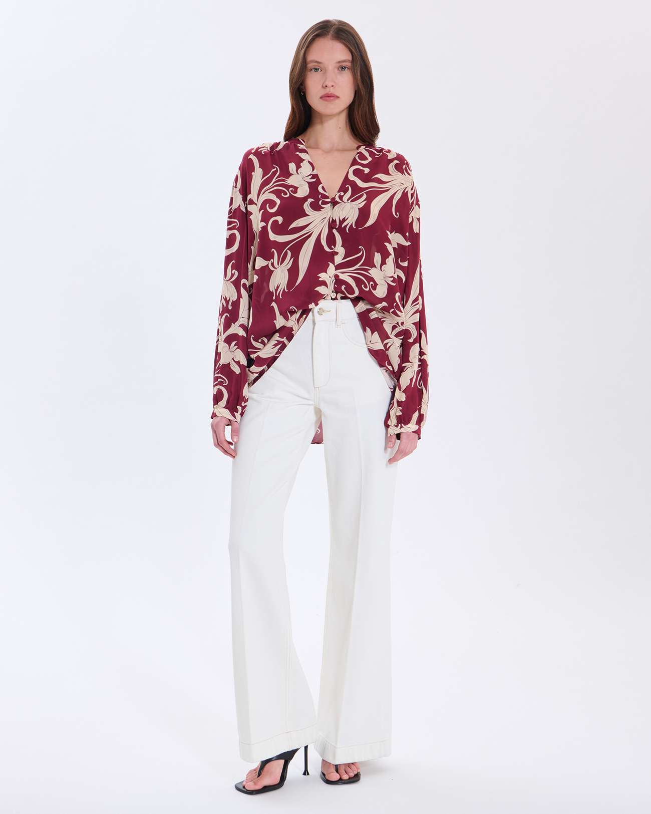 Chemise Clea Chemise en viscose imprim&eacute; ZAPA