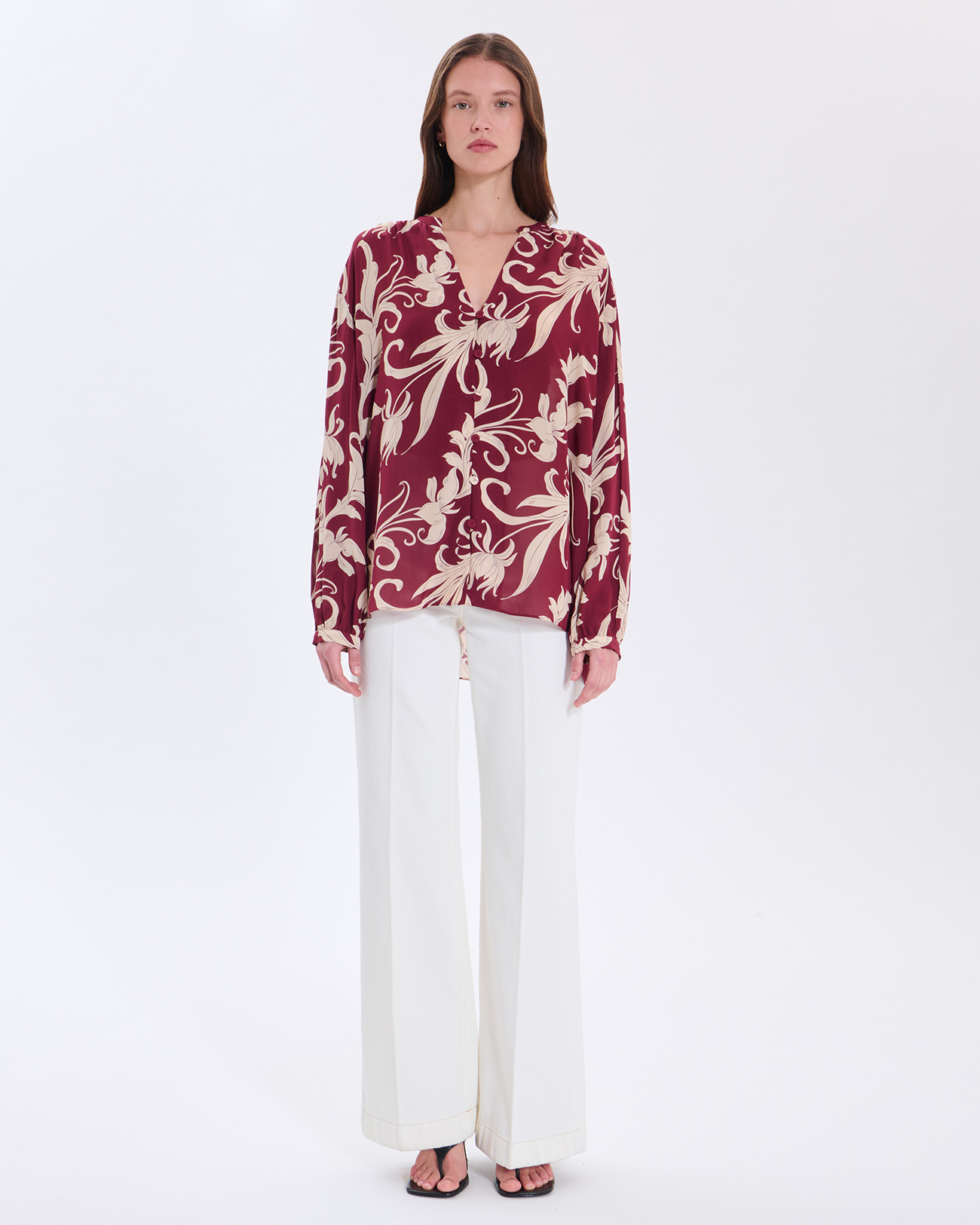 Chemise Clea Chemise en viscose imprim&eacute; ZAPA