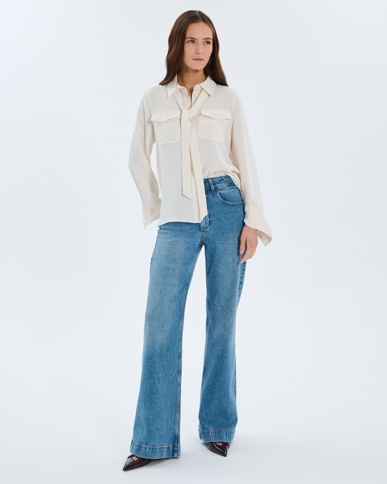 Chemise Camilla Chemise Camilla &eacute;cru ZAPA