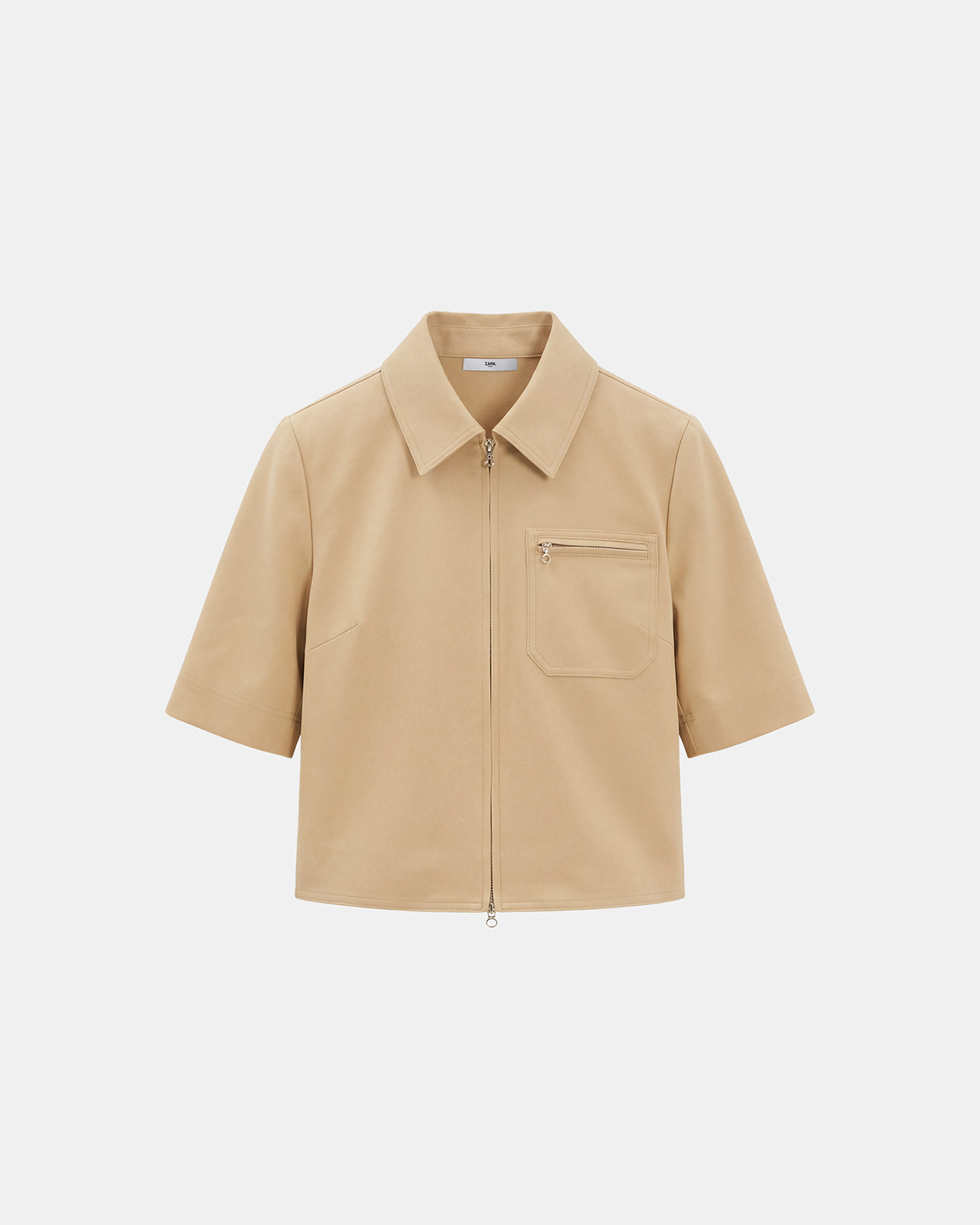 Chemise Candice Chemise en coton sable ZAPA