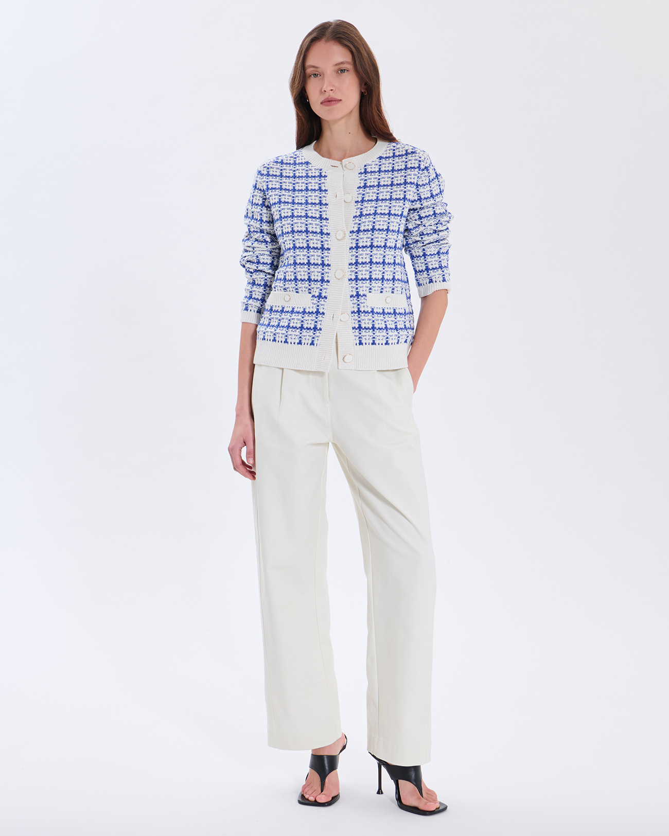 Gilet Gates Gilet en coton bleu roi ZAPA