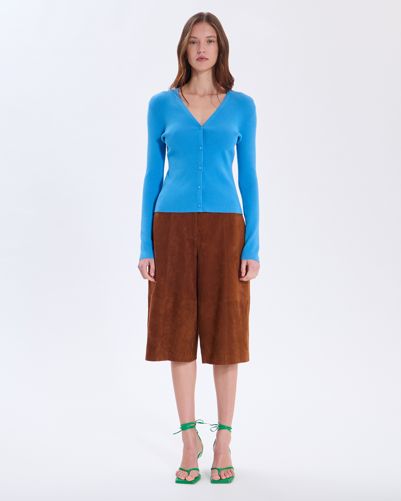 Gilet Gahano Gilet en viscose bleu ocean ZAPA