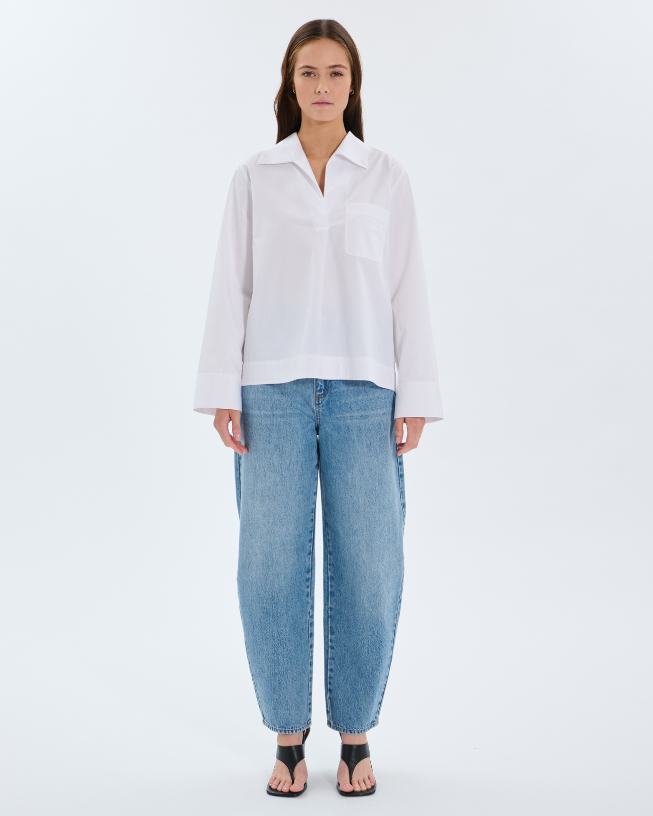 Top Tal Top en coton blanc ZAPA