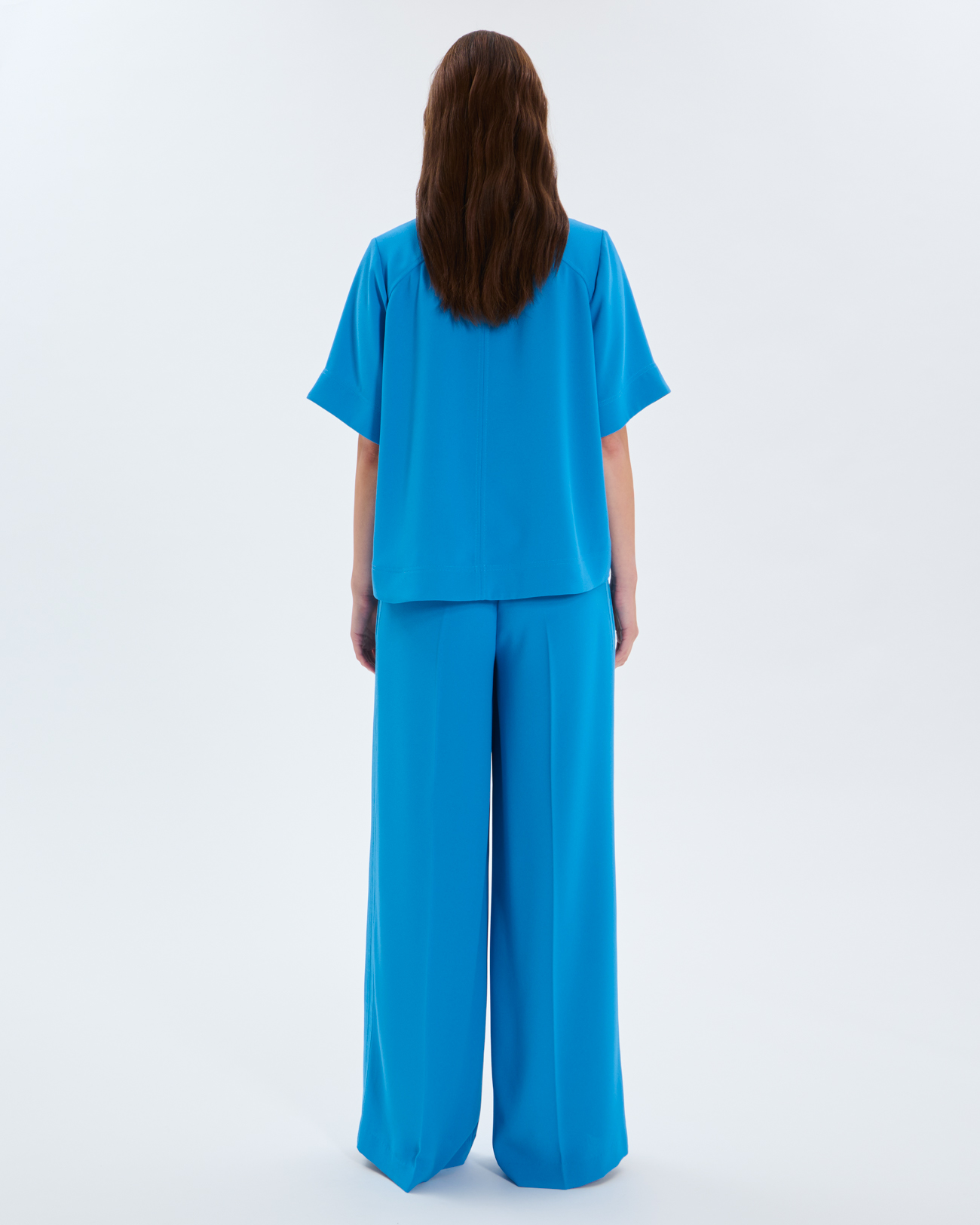 Top Twiggy Top &agrave; col V cobalt ZAPA