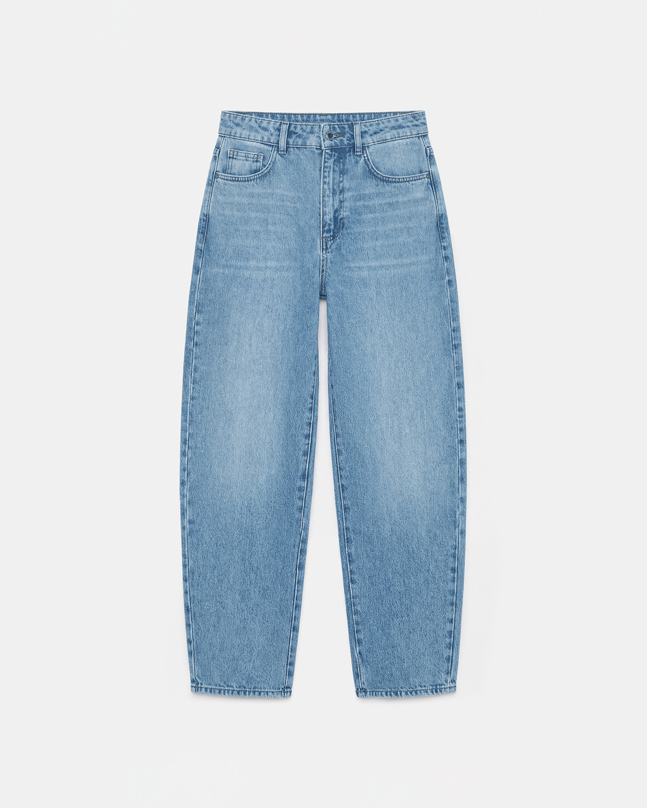 Jean Barrel Jean barrel en coton bleu ZAPA