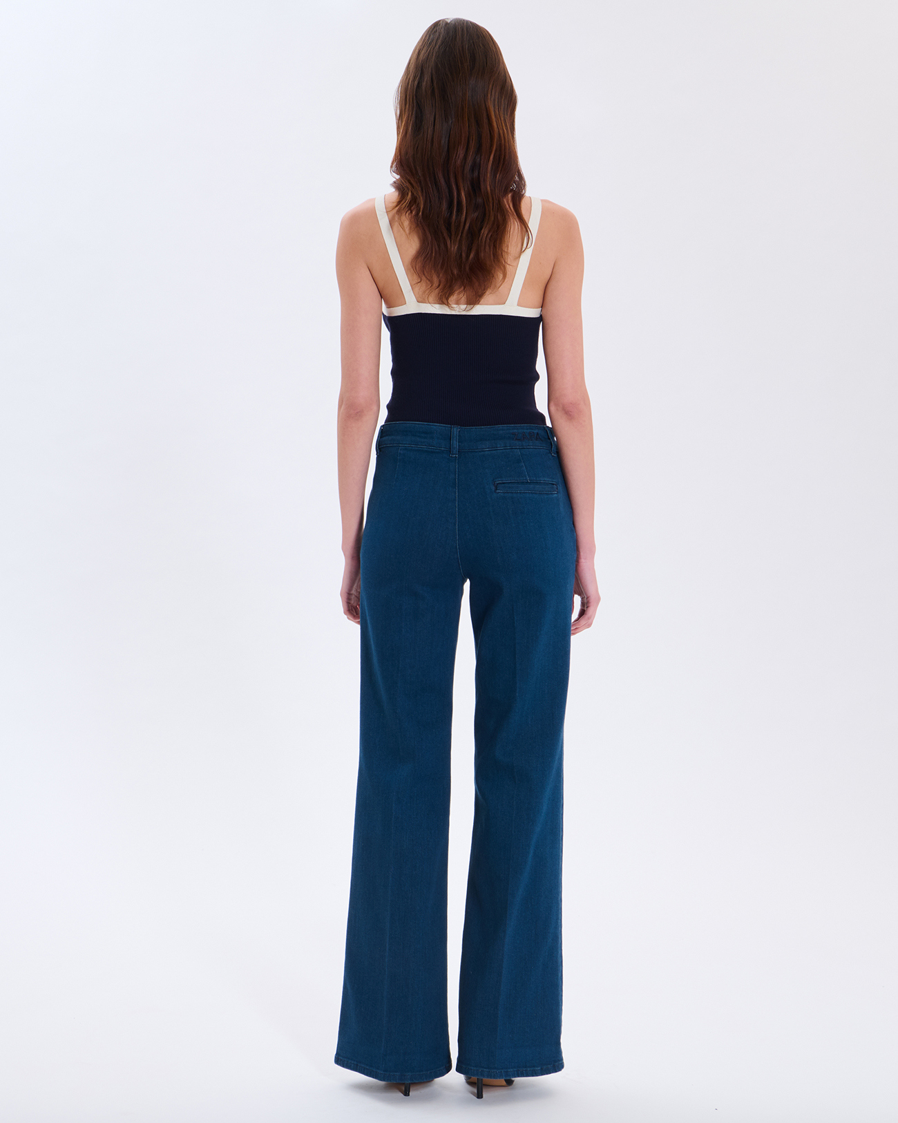 Jean Pansy Jean en coton indigo ZAPA
