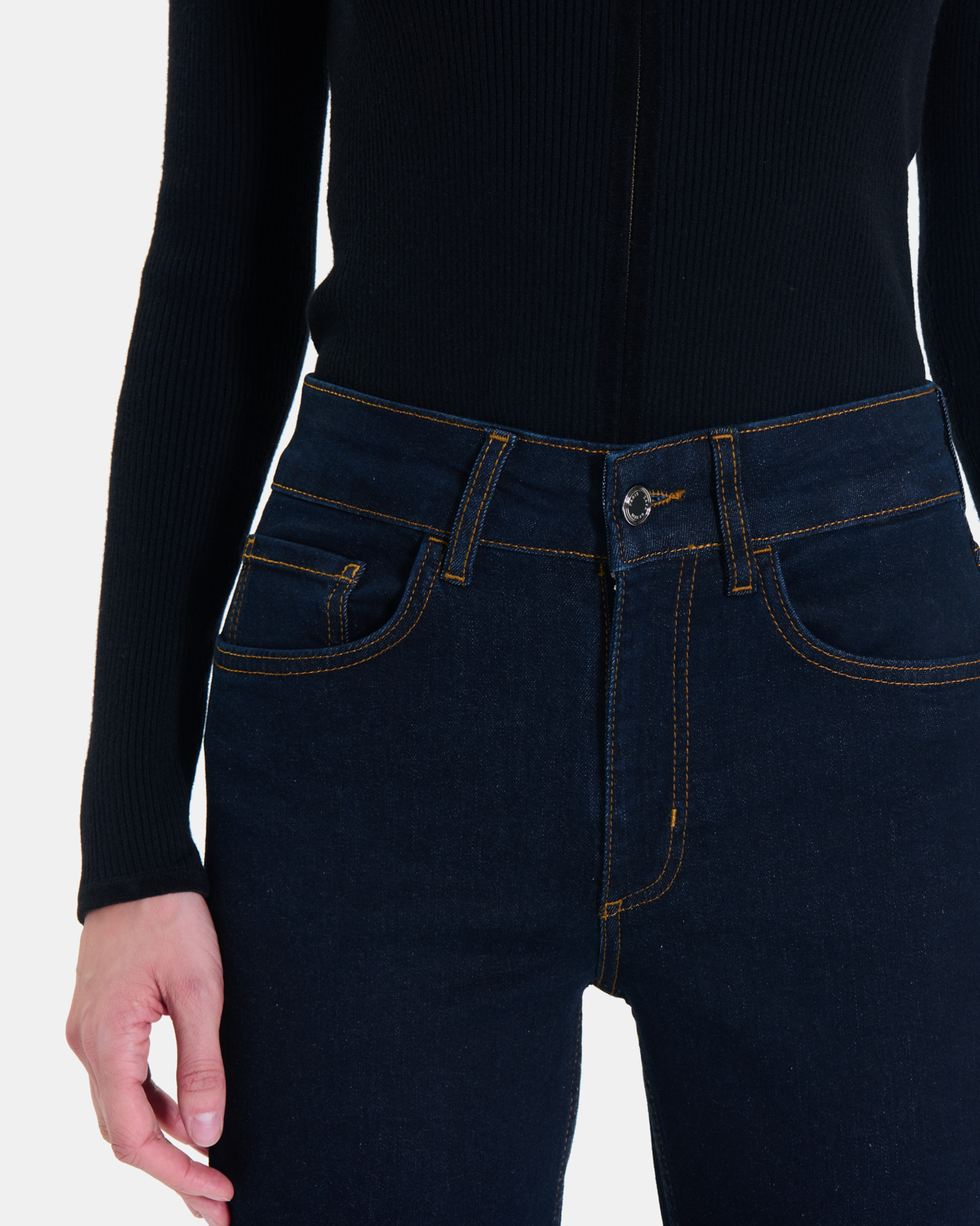 Jean New Jayce Jean droit en coton bleu brut ZAPA