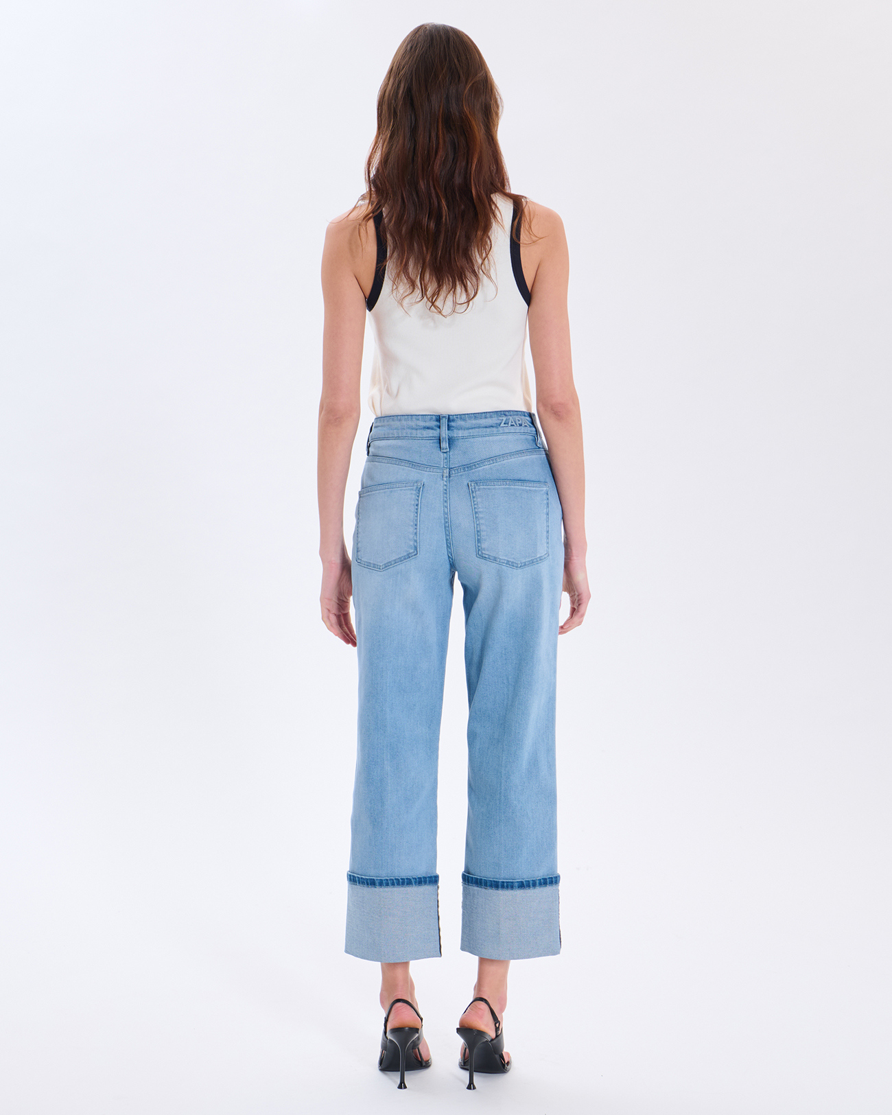 Jean Popus Jean en coton bleu clair ZAPA