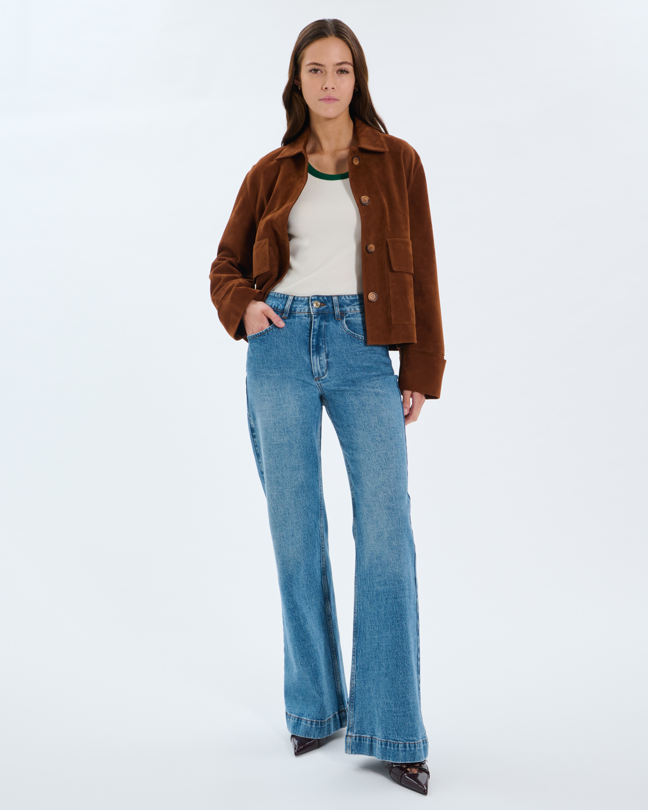 Jean New Jessie Jean en coton bleu ZAPA
