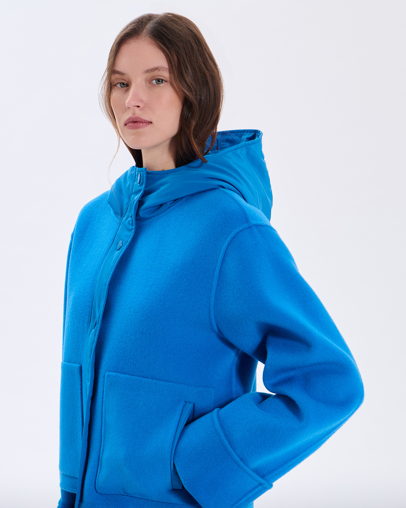Veste Mahil Veste Mahil en laine cobalt ZAPA