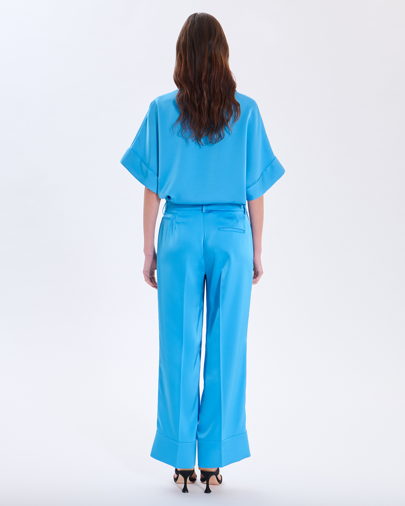 Pantalon Parlo Pantalon Parlo bleu ocean ZAPA