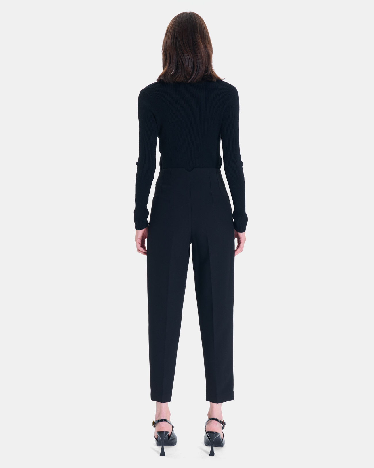 Pantalon Power Pantalon cigarette noir ZAPA