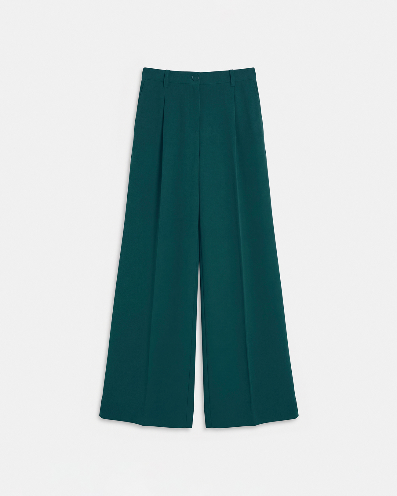 Pantalon Pleyel Pantalon &agrave; pinces vert ZAPA