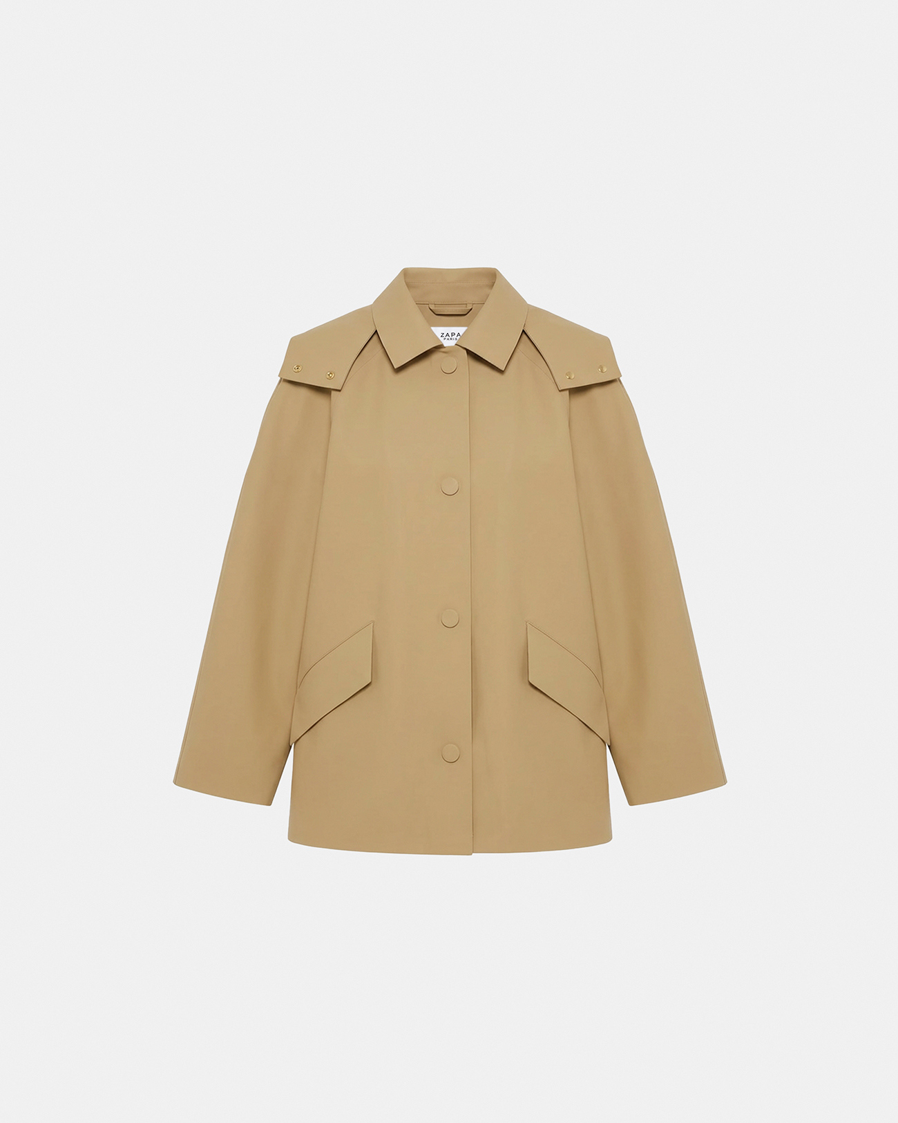 Parka Parker Parka d&eacute;perlante sable ZAPA