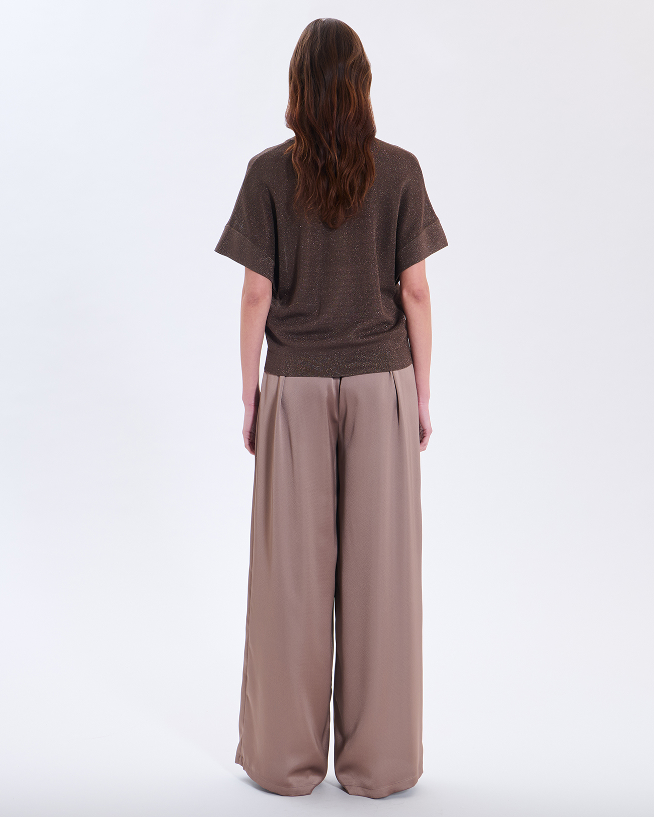Pull Pradel V Pull en viscose brume ZAPA