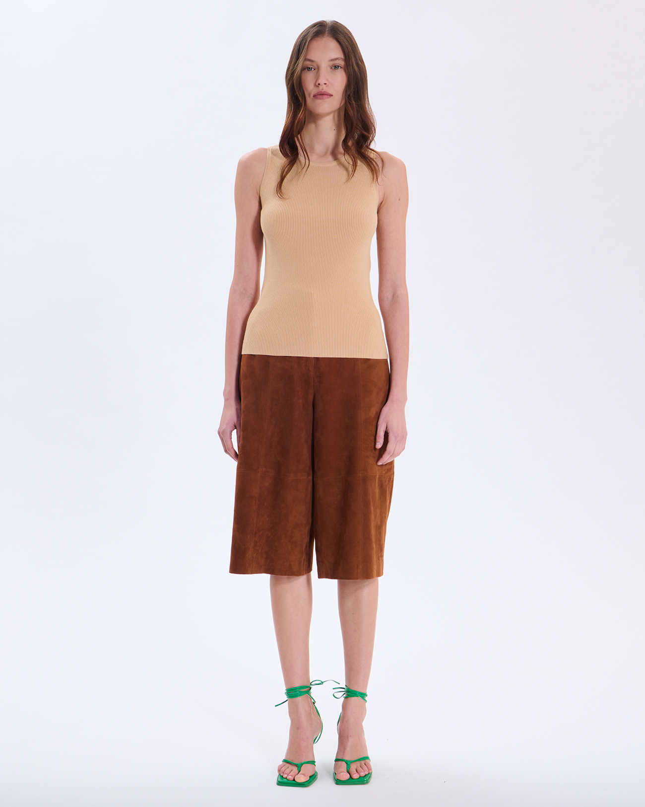 Pull Naho Pull en viscose sable ZAPA