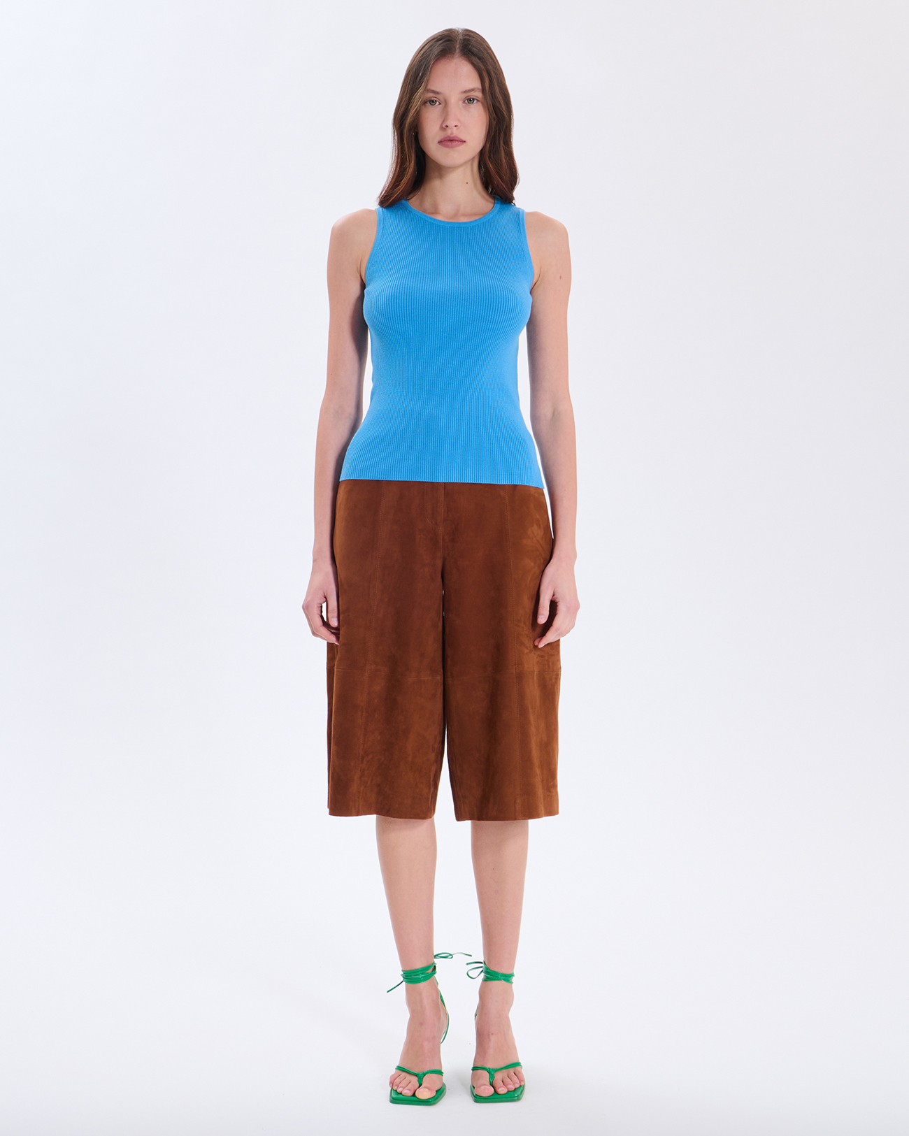 Pull Naho Pull en viscose bleu ocean ZAPA