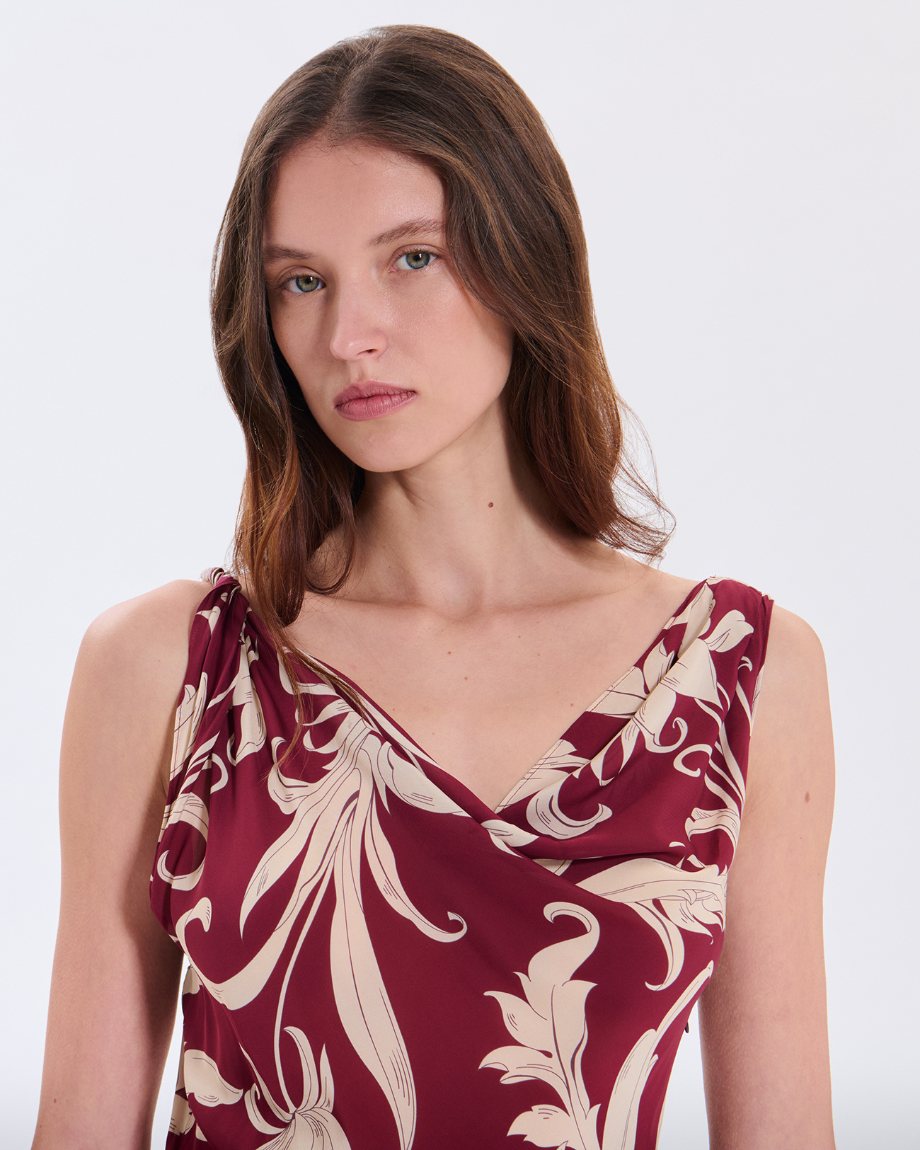 Robe Rylie Robe en viscose imprim&eacute; ZAPA