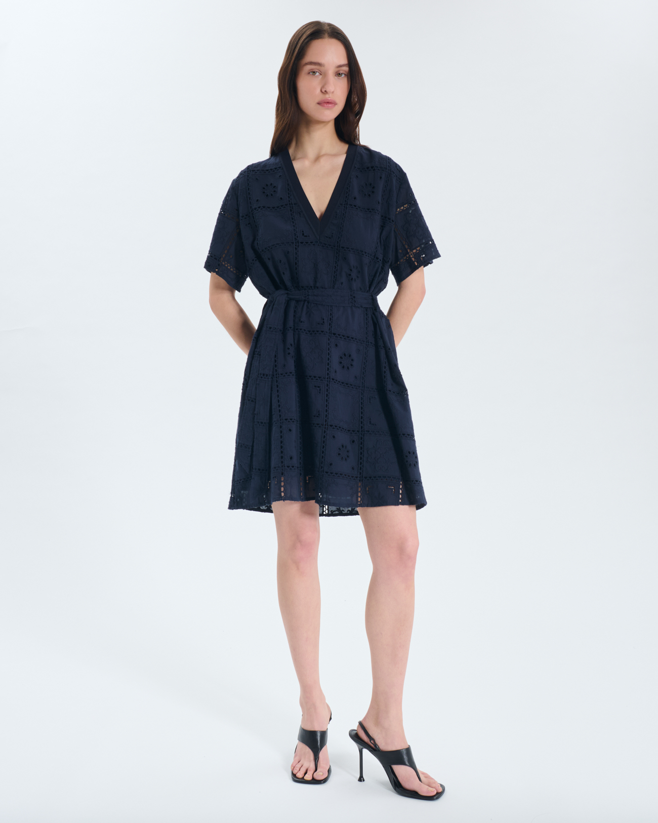 Robe Roxane Robe en coton nocturne ZAPA