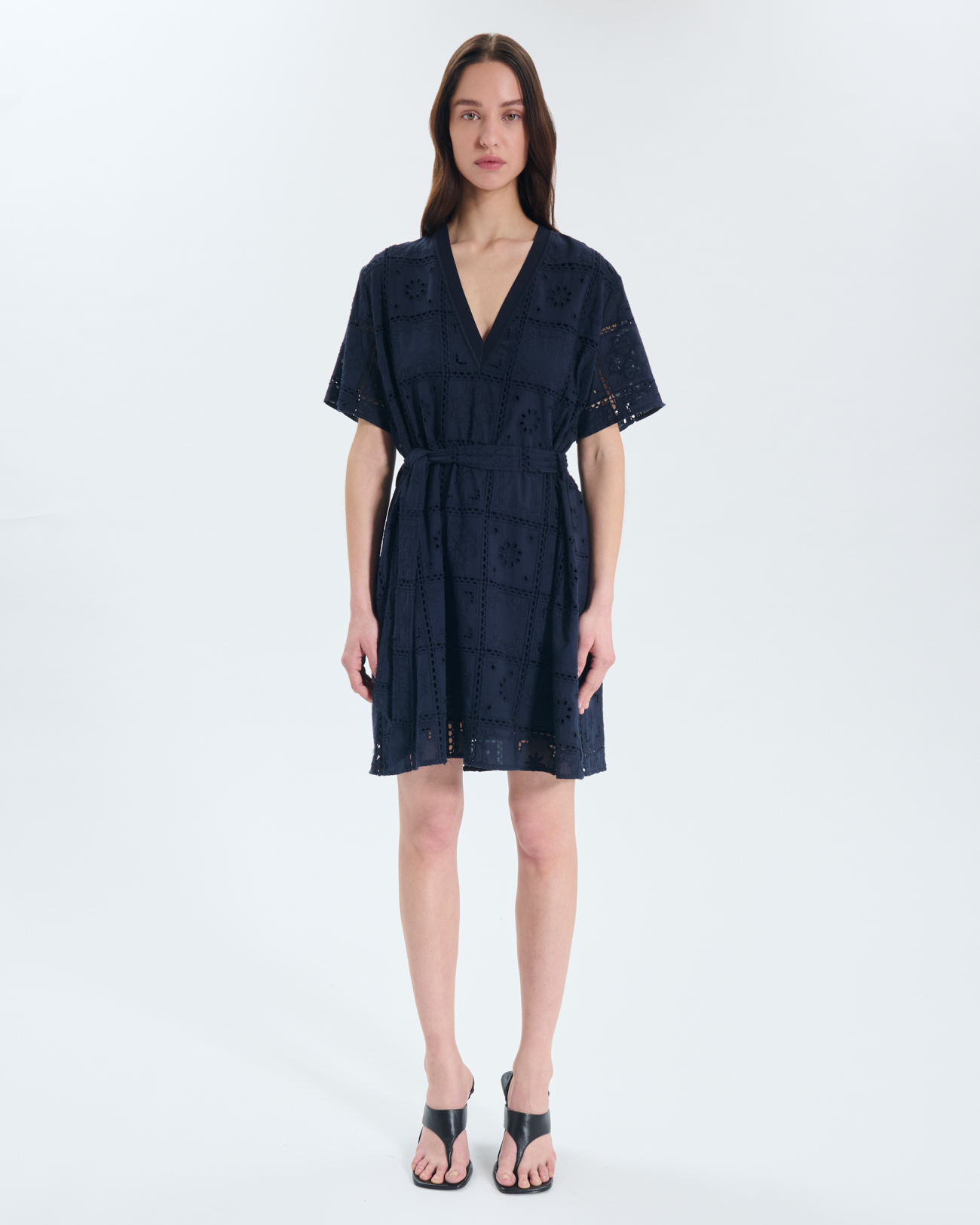 Robe Roxane Robe en coton nocturne ZAPA