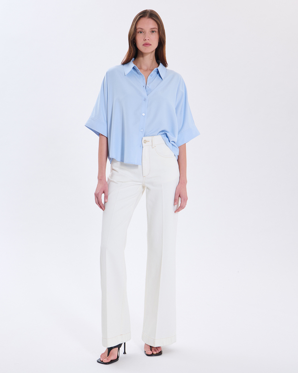Chemise Cleophee Chemise bleu ciel ZAPA