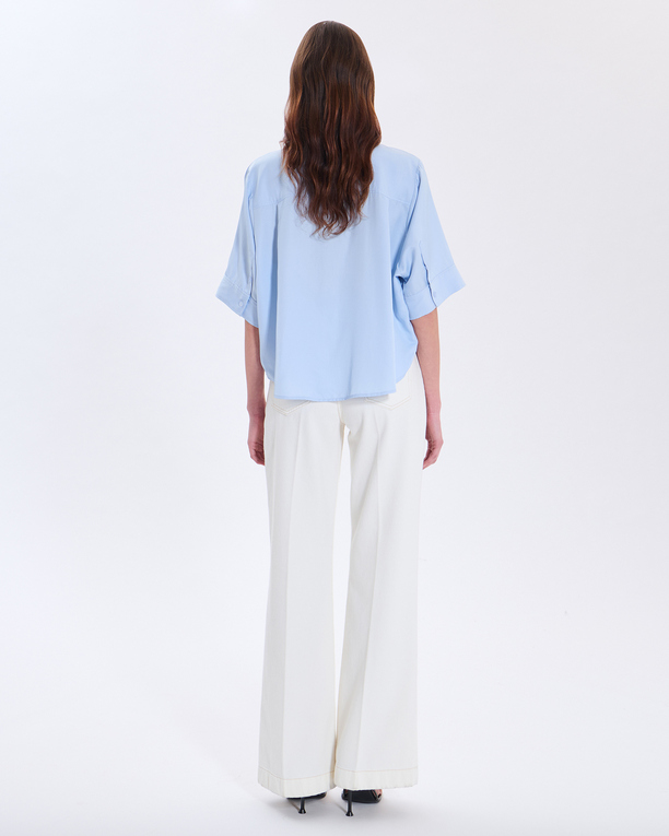 Chemise Cleophee Chemise bleu ciel ZAPA
