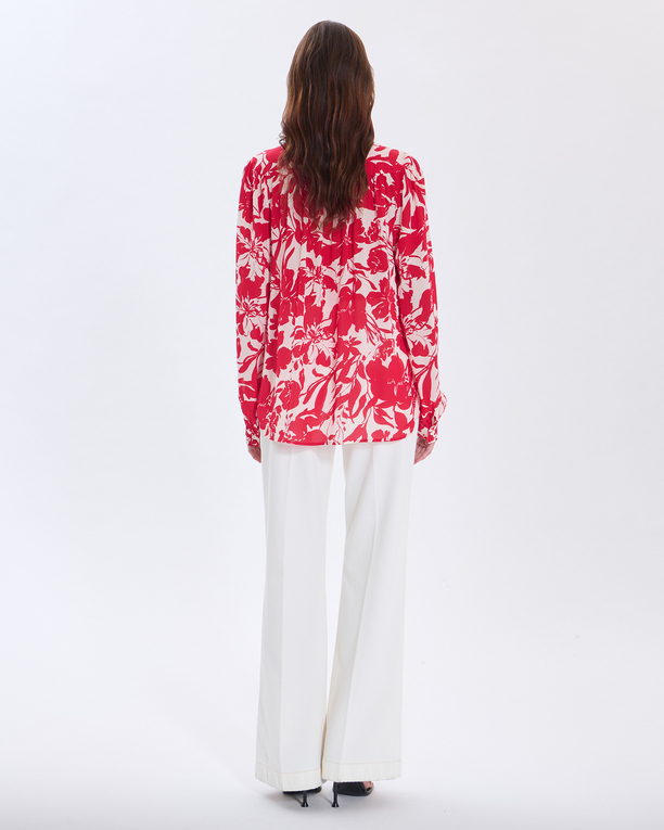 Chemise Castille Chemise en viscose framboise ZAPA