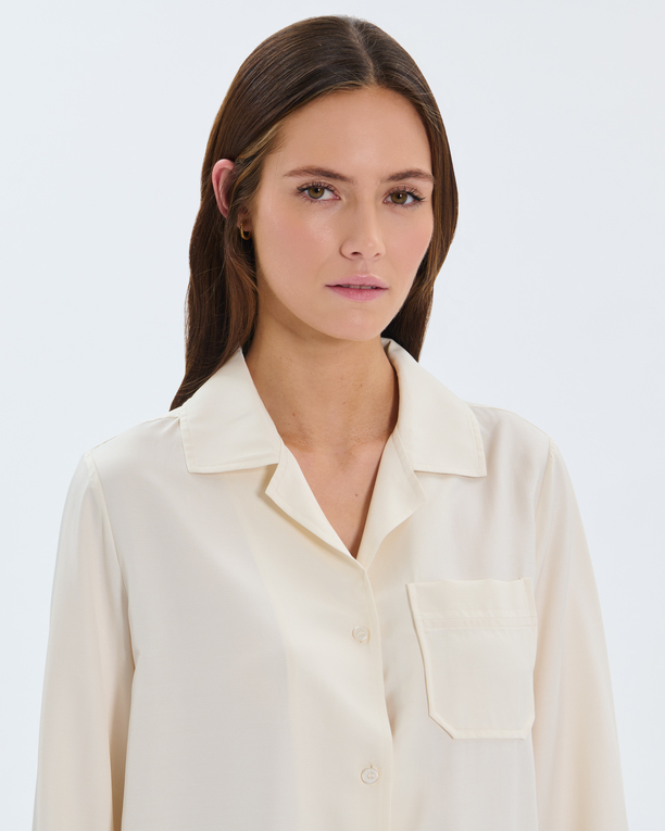 Chemise Cassidy Chemise fluide écru ZAPA