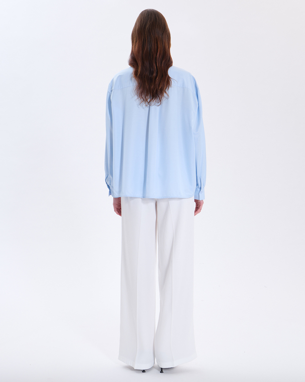 Chemise Cleo Chemise bleu ciel ZAPA