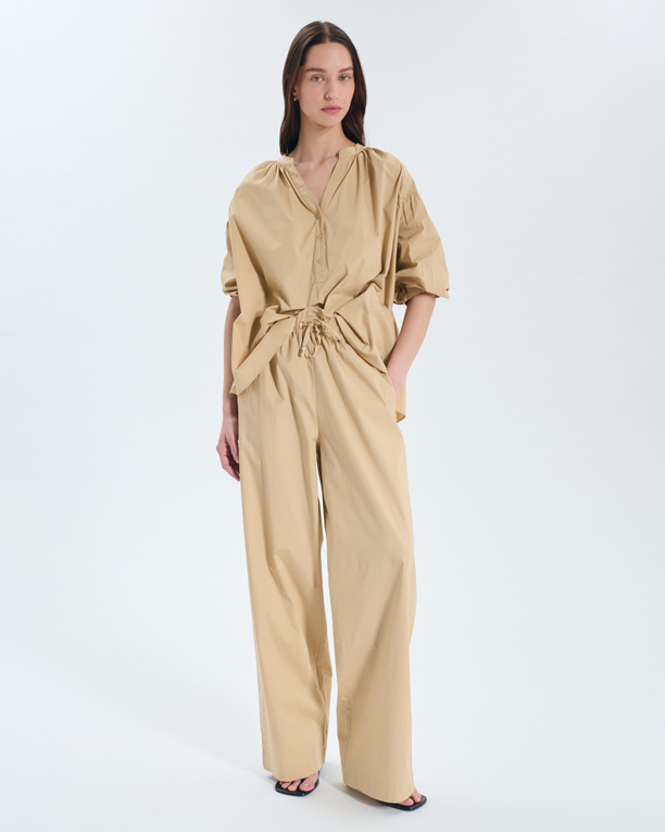 Chemise Cora Chemise en coton sable ZAPA