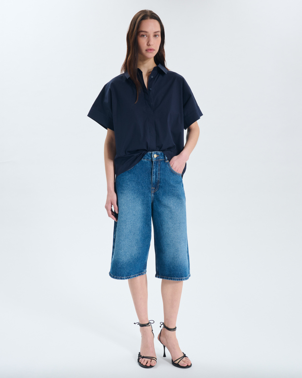 Chemise Cher Chemise nocturne ample manches courtes ZAPA