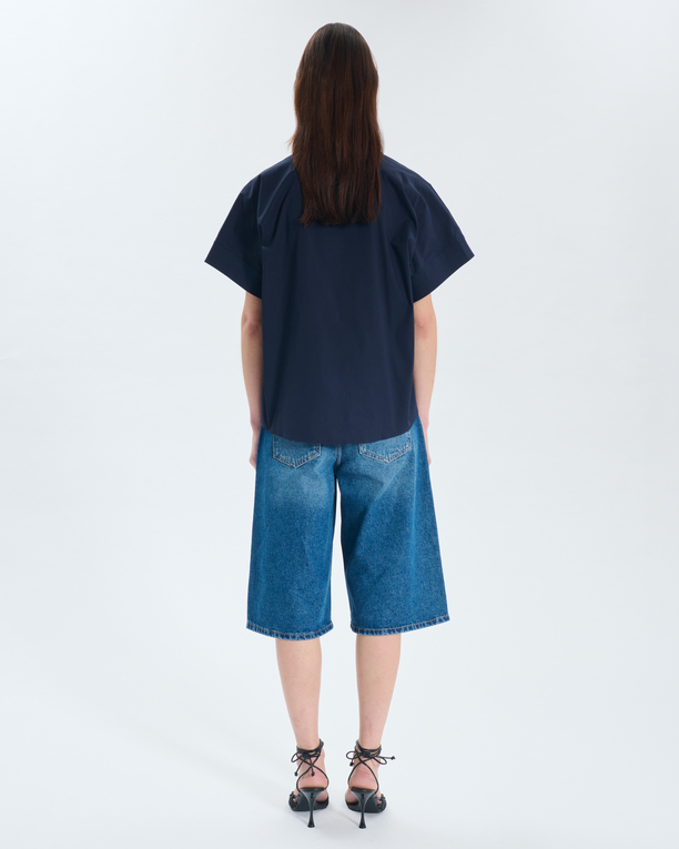 Chemise Cher Chemise nocturne ample manches courtes ZAPA