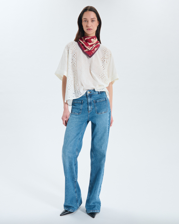 Foulard Elea Foulard en soie imprimé ZAPA