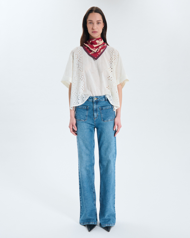 Foulard Elea Foulard en soie imprimé ZAPA
