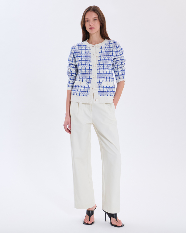 Gilet Gates Gilet en coton bleu roi ZAPA