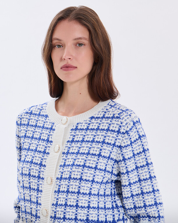 Gilet Gates Gilet en coton bleu roi ZAPA