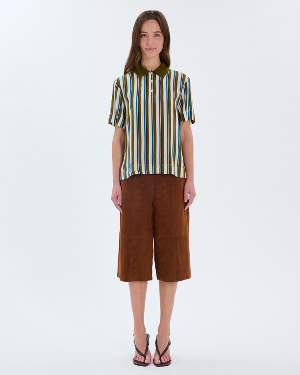 Top Trinity Top à rayures en viscose ZAPA