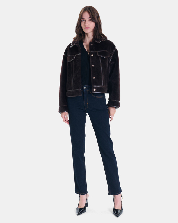 Jean New Jayce Jean droit en coton bleu brut ZAPA
