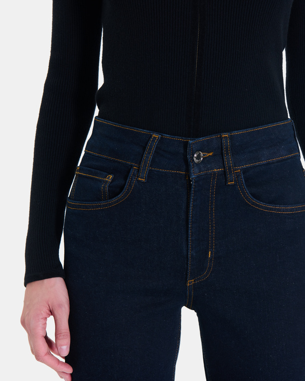 Jean New Jayce Jean droit en coton bleu brut ZAPA