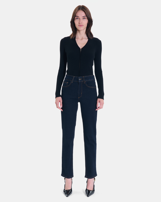 Jean New Jayce Jean droit en coton bleu brut ZAPA