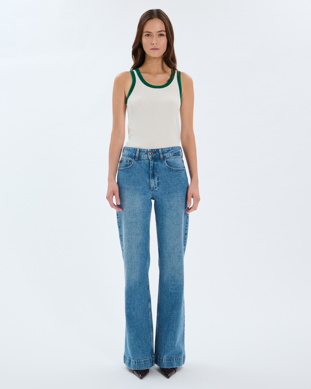 Jean New Jessie Jean en coton bleu ZAPA