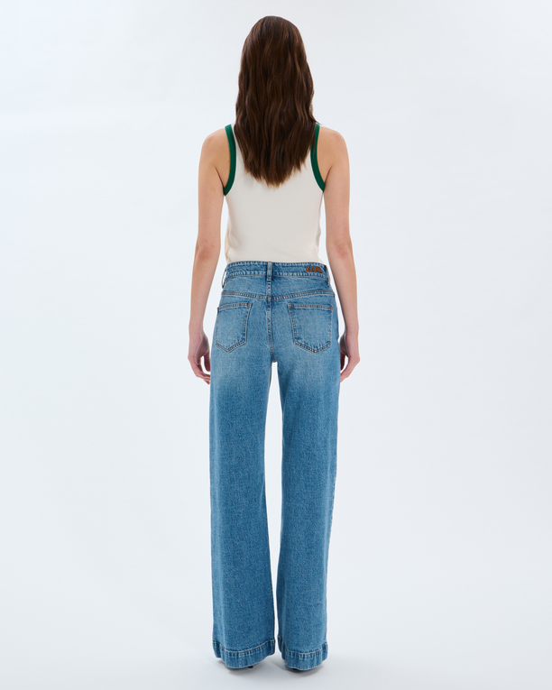Jean New Jessie Jean en coton bleu ZAPA