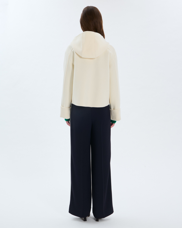Manteau Marjy Manteau en laine écru ZAPA