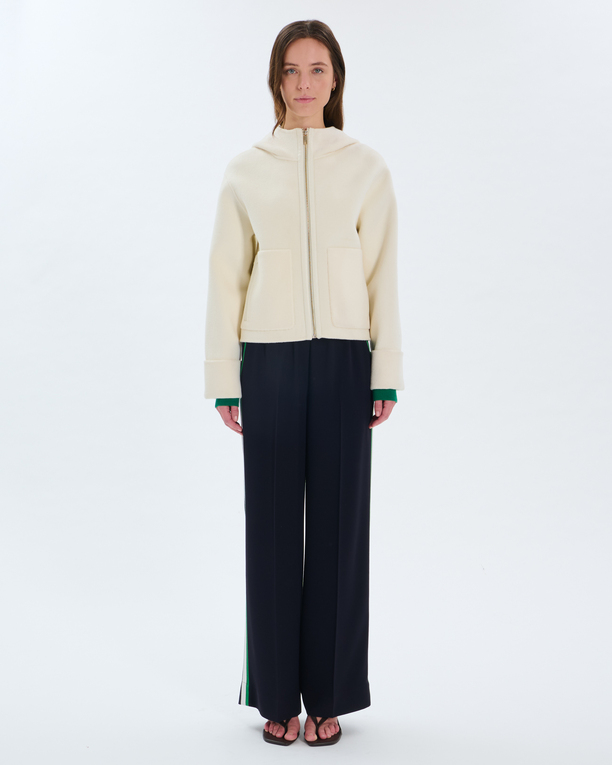 Manteau Marjy Manteau en laine écru ZAPA