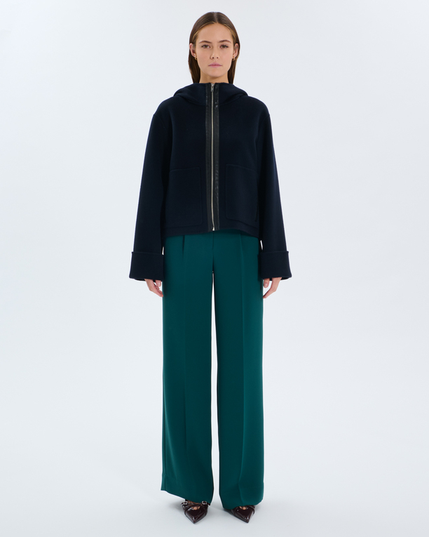 Manteau Marjy Manteau en laine nocturne ZAPA