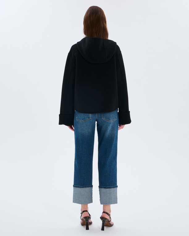 Manteau Marjy Manteau en laine noir ZAPA