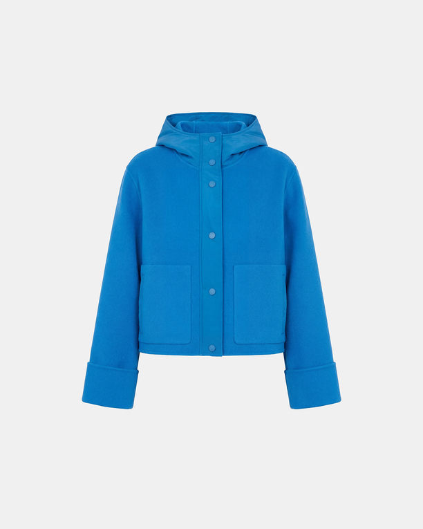 Veste Mahil Veste Mahil en laine cobalt ZAPA